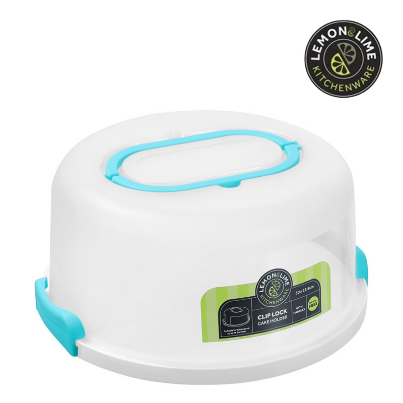 Ronis Lemon and Lime Cake Holder Round 30cm 2 Asstd