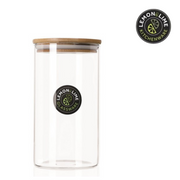 Ronis Lemon and Lime Camden Glass Jar Bamboo Lid 1.2L – thumbnail