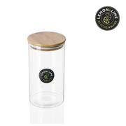 Ronis Lemon and Lime Camden Glass Jar Bamboo Lid 1.2L – thumbnail