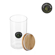 Ronis Lemon and Lime Camden Glass Jar Bamboo Lid 1.2L – thumbnail