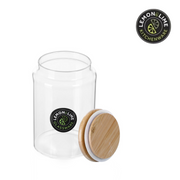 Ronis Lemon and Lime Camden Glass Jar Bamboo Lid 930ml – thumbnail