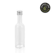 Ronis Lemon and Lime Capri Glass Mini Bottle Long Neck Silver Lid 60ml 5pc