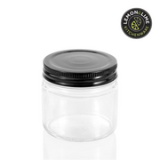 Ronis Lemon and Lime Capri Glass Preserve Jar Black Lid 200ml 6pk – thumbnail