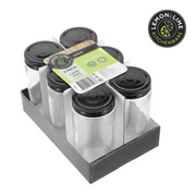 Ronis Lemon and Lime Capri Glass Preserve Jar Black Lid 500ml 6pk – thumbnail