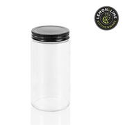 Ronis Lemon and Lime Capri Glass Preserve Jar Black Lid 500ml 6pk – thumbnail