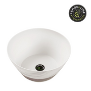 Ronis Lemon and Lime Matte Melamine Salad Bowl Endwood Marble 25cm – thumbnail