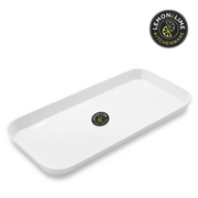 Ronis Lemon and Lime Melamine Sandwich Serving Tray 31x15cm White – thumbnail