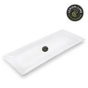 Ronis Lemon and Lime Melamine Serving Platter 49x20cm White – thumbnail