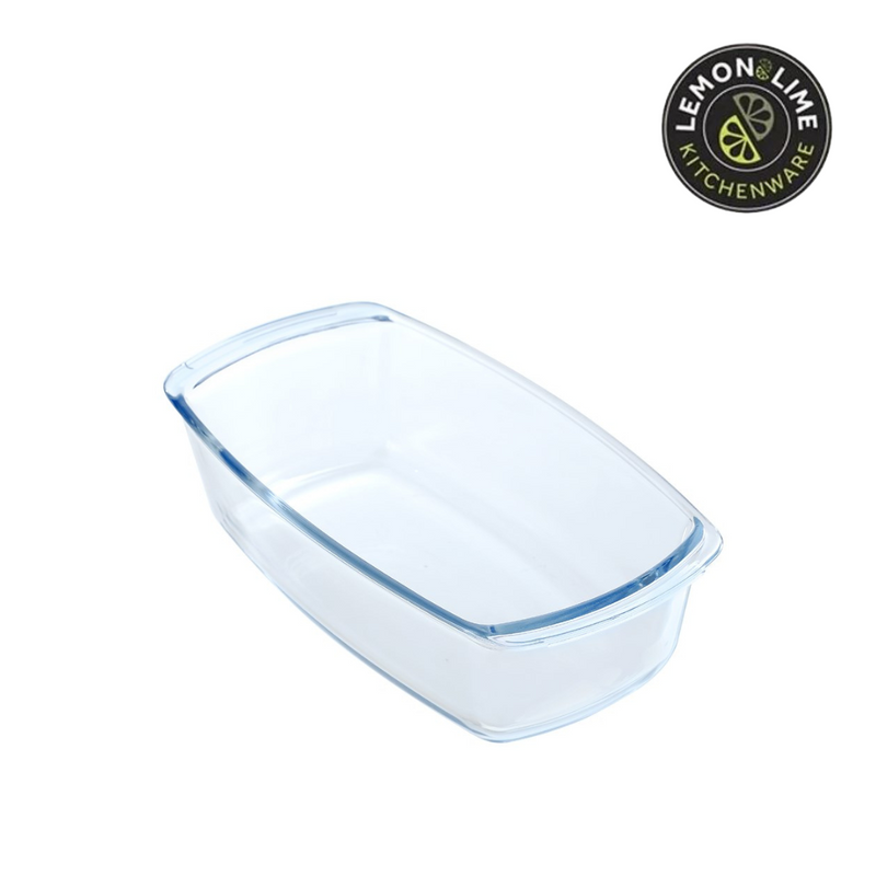 Ronis Lemon and Lime Yorkshire Glass Bakeware Loaf 1.5L 27x14x7cm