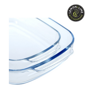 Ronis Lemon and Lime Yorkshire Glass Bakeware with Handles Rectangle 3.8L 38x25x6.5cm – thumbnail
