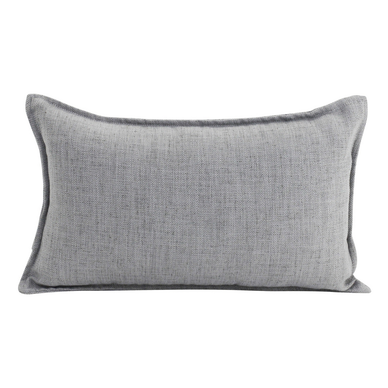 Ronis Linen Cushion 30x50cm Light Grey