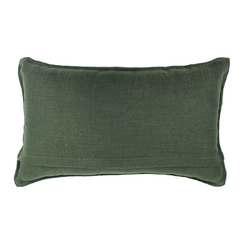 Ronis Linen Cushion 30x50cm Olive