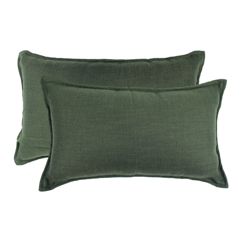 Ronis Linen Cushion 30x50cm Olive