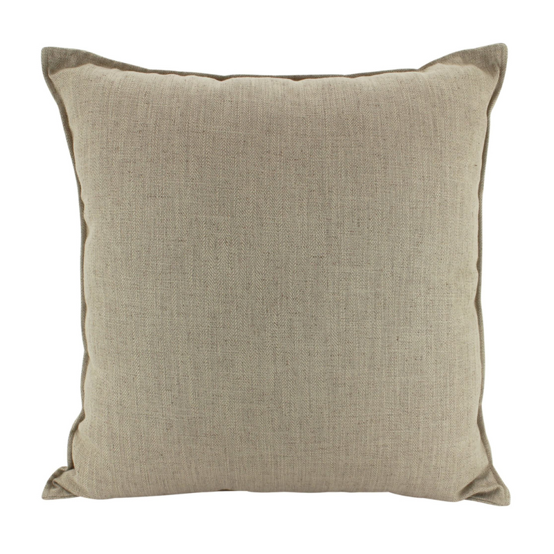Ronis Linen Cushion 45x45cm Latte
