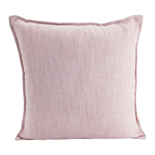 Ronis Linen Cushion 55x55cm Baby Pink