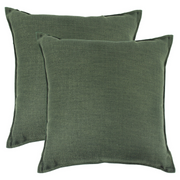 Ronis Linen Cushion 55x55cm Olive