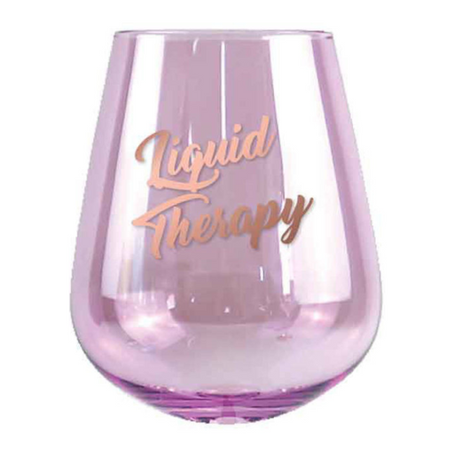 Ronis Liquid Therapy Stemless Glass 13cm 600ml 2pk