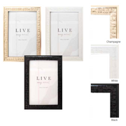 Ronis Live Every Moment Non Matted Photo Frame 10x15cm Assorted