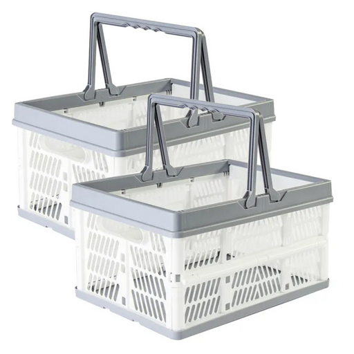 Ronis Living Today Collapsible Shopping Basket with Handle 9L