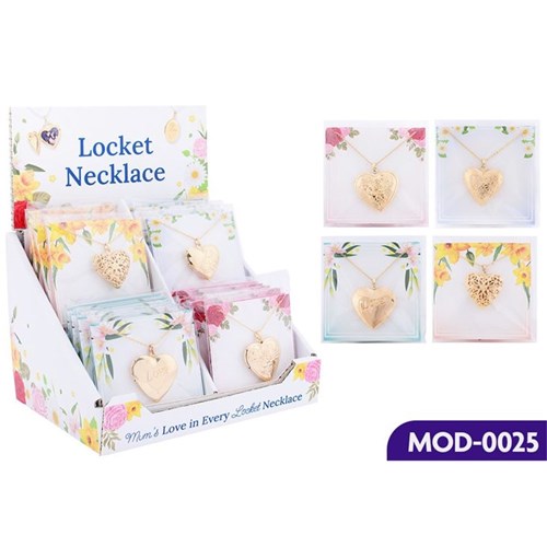 Ronis Locket Necklace Assorted