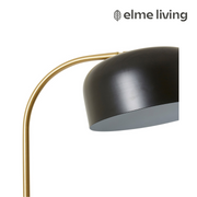 Ronis Londyn Floor Lamp 60x25x150cm Black/Brass