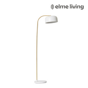 Ronis Londyn Floor Lamp 60x25x150cm White/Brass – thumbnail