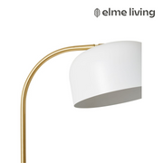 Ronis Londyn Floor Lamp 60x25x150cm White/Brass – thumbnail
