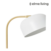 Ronis Londyn Table Lamp 32x20x41cm White/Brass