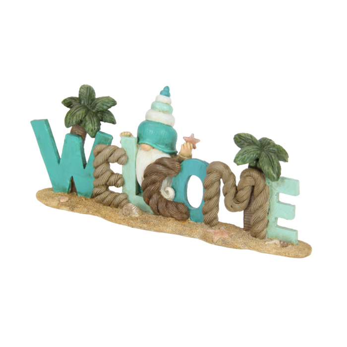 Ronis Long Beach Gnome with Welcome 26cm