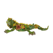 Ronis Long Lizard with Succulent Finish 31cm – thumbnail