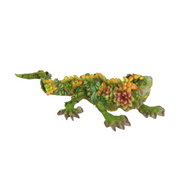 Ronis Long Lizard with Succulent Finish 31cm – thumbnail