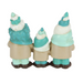 Ronis Long Triple Beach Gnomes with Welcome Sign 15cm