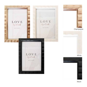 Ronis Love Beyond Words Non Matted Photo Frame 13x18cm Assorted