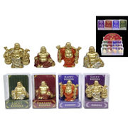 Ronis Lucky Buddha Figurines 9cm Assorted – thumbnail