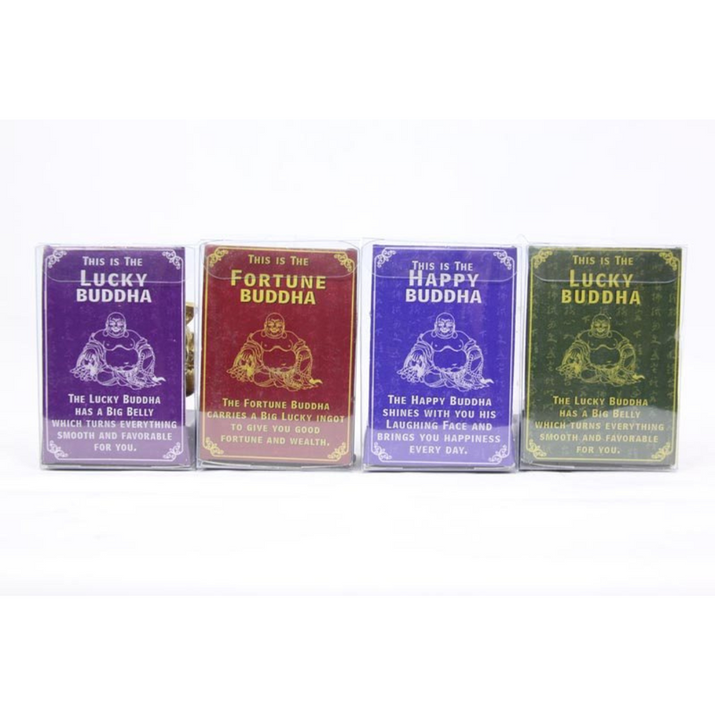 Ronis Lucky Buddha Figurines 9cm Assorted
