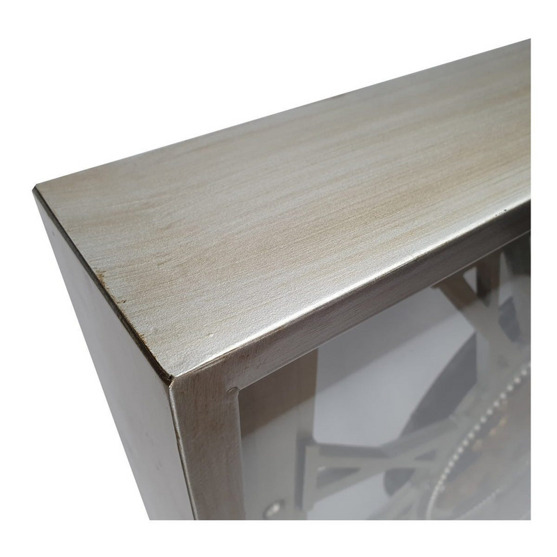 Ronis Luxurious Big Square Rotary Gears Clock 80cm