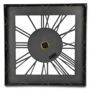 Ronis Luxurious Big Square Rotary Gears Clock 80cm