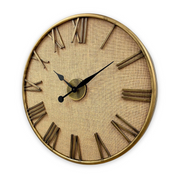 Ronis Luxurious Linen Clock 60cm Bronze