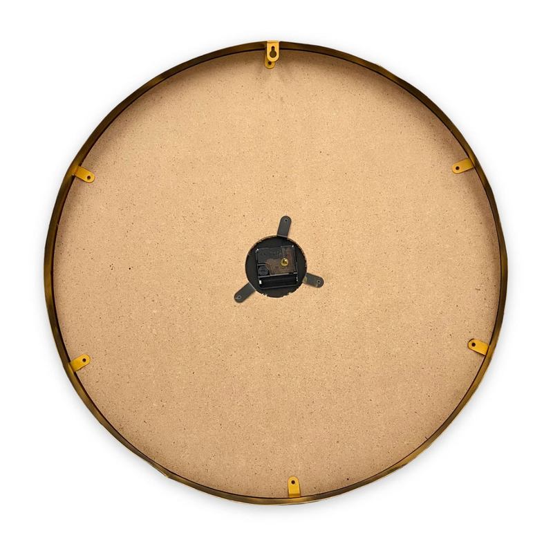Ronis Luxurious Linen Clock 60cm Bronze