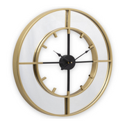 Ronis Luxurious Mirror Clock 61cm Bronze