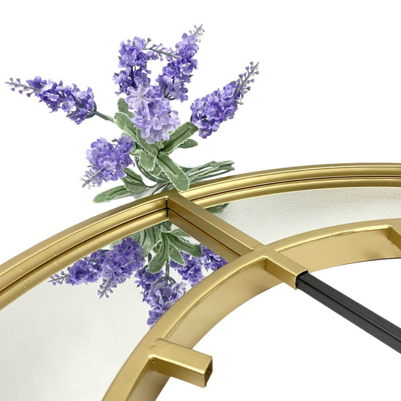 Ronis Luxurious Mirror Clock 61cm Bronze