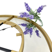 Ronis Luxurious Mirror Clock 61cm Bronze