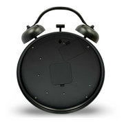 Ronis Luxurious Rotating Gears Clock 34cm Black