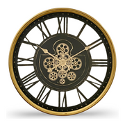 Ronis Luxurious Rotating Gears Clock 60cm
