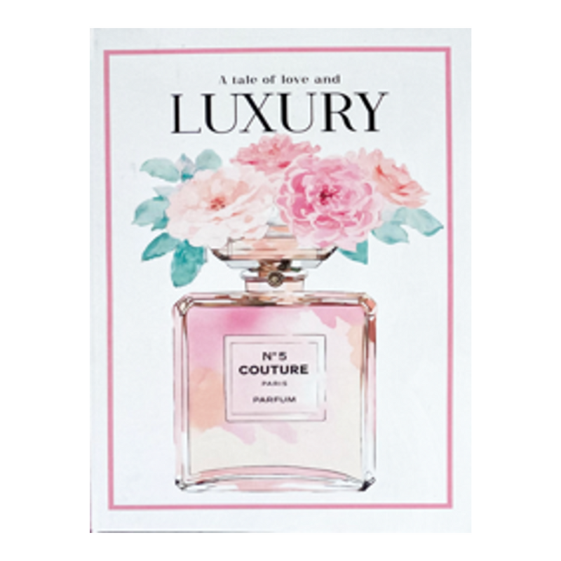 Luxury Pink Fashion Book Box Large 30x23.5x7.3cm