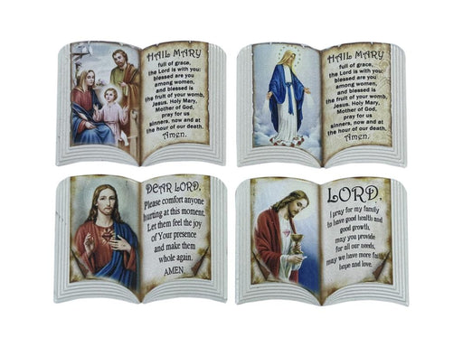 Inspirational Faith Magnet 4 assorted 8cm