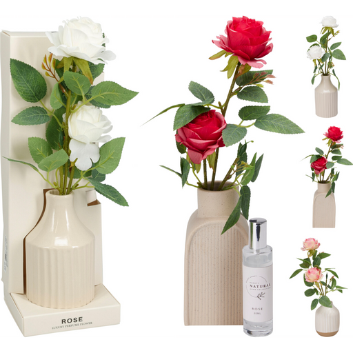 ceramic rose spray vase 30ml