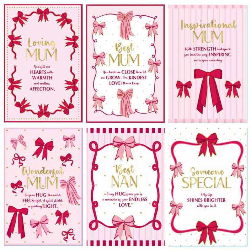 Decorative Ribbons of Love sentiment plaque
