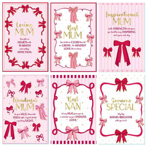Decorative Ribbons of Love sentiment plaque