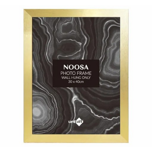 MDF Noosa frame 30x40cm gold metallic picture frame for wall art prints and photos